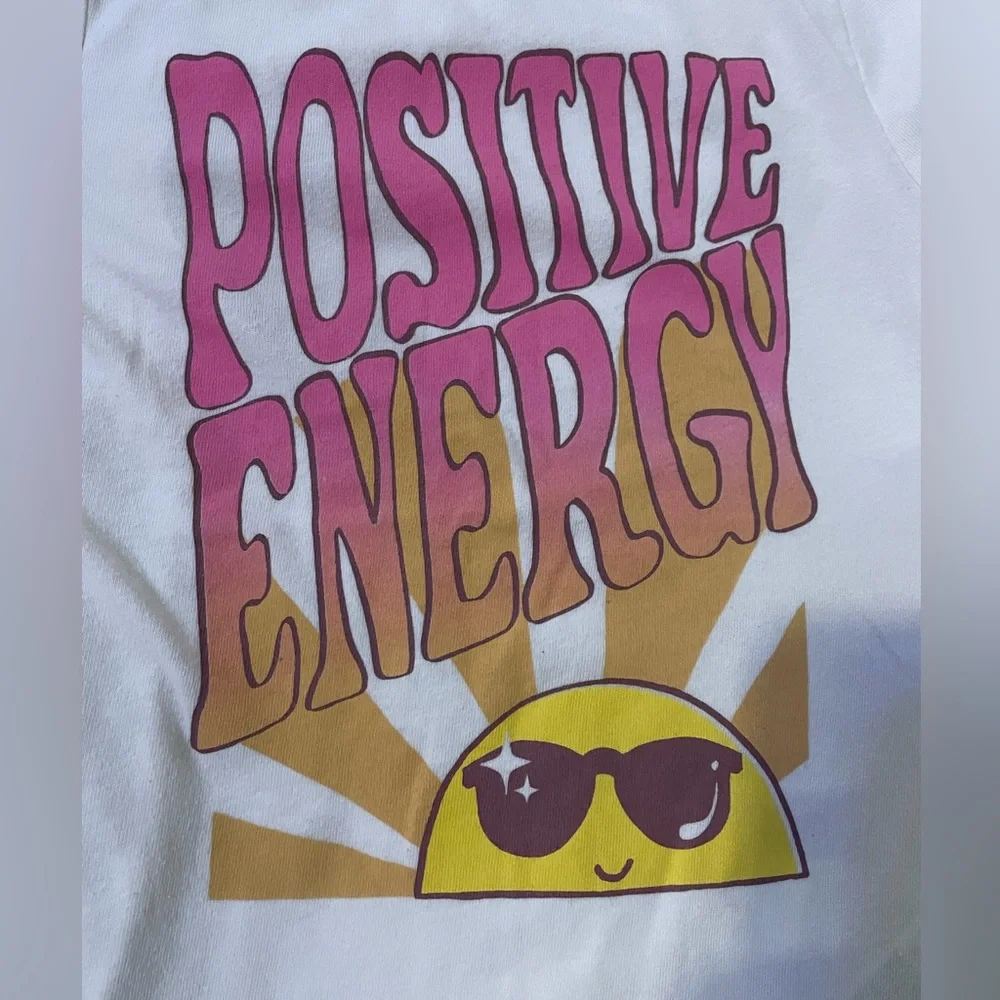 Old Navy ‘Positive energy’ Baby T-shirt. Size 4T